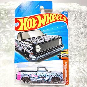 Hot Wheels  83 Chevy Silverado Black Widow-Truckin' Along Series